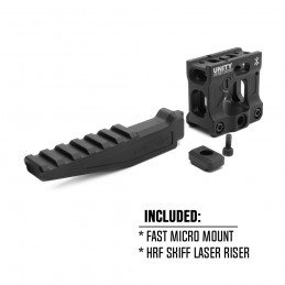 Tactical FAST Mount With HRF SKIFF Laser Riser Combo 2PCS