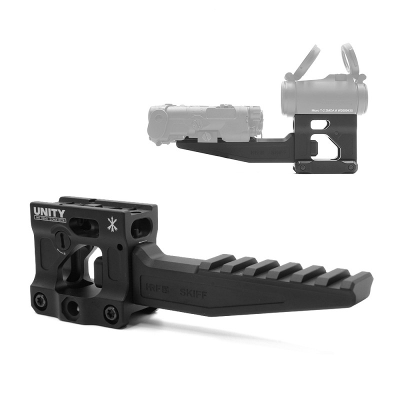 Tactical FAST Micro Mount With HRF SKIFF Laser Riser Combo