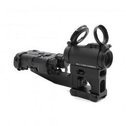 NGAL com mira red dot, montagem FAST e elevador laser HRF SKIFF, conjunto 4PS NGAL com mira red dot, montagem FAST e elevador laser HRF SKIFF, conjunto 4PS