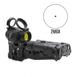 SPECPRECISION T-II Red Dot & G43 Combo with RDF-20153KE 1.53" QDP Hybrid Mount – 3-Piece Tactical Set