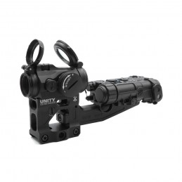 NGAL com mira red dot, montagem FAST e elevador laser HRF SKIFF, conjunto 4PS NGAL com mira red dot, montagem FAST e elevador laser HRF SKIFF, conjunto 4PS