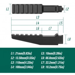 タクティカル SKIFF レーザー ライザー マウント|SPECPRECISIONレールマウント タクティカル SKIFF レーザー ライザー マウント|SPECPRECISIONレールマウント