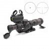 SPECPRECISION 1.93" 30mm Tube Bubble Level Mount With RZ 1-6X With T2 Red Dot Sight Combo