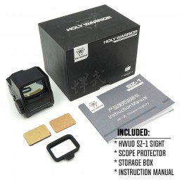 聖戦士 SZ-1 HWUD 超広域電動照準器|SPECPRECISIONレッドドットサイト 聖戦士 SZ-1 HWUD 超広域電動照準器|SPECPRECISIONレッドドットサイト