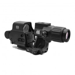 SPECPRECISION V3XM Micro 3X Magnifier Sight w/FTC OMNI Mount 2.26" Optical Centerline Height Combo