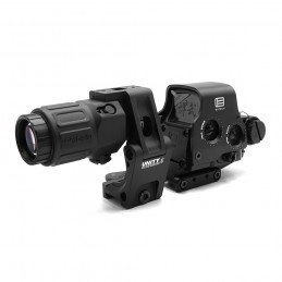 Holy Warrior S1 Exps3-0 558 Red Dot Sight & FAST OPTIC Riser Mount & G33 FTC 4PS Black Combo