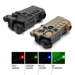 PEQ-15 タクティカルレーザー＆ライト搭載モデル　BLACKカラー Amazon | 【element airsoft 直営店】AN/PEQ-15 タイプ ホワイト