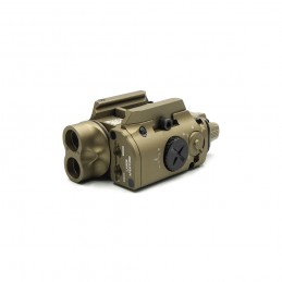SPECPRECISION SUREFIRE XVL2-IRC Luz y láser para pistola y carabina, negro y FDE para airsoft