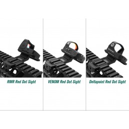 EVOLUTION GEAR SI アンブッシュ 45 度ユニバーサルベース光学マウント|SPECPRECISIONドットサイトマウント EVOLUTION GEAR SI アンブッシュ 45 度ユニバーサルベース光学マウント|SPECPRECISIONドットサイトマウント