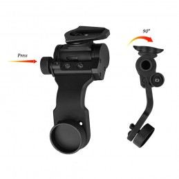 도브테일 인터페이스 슈가 있는 전술 PVS-14 암 오리지널 WILCOX 마킹이 있는 J-암 NVG 마운트,SPECPRECISIONNVG 마운트 및 슈라우드 도브테일 인터페이스 슈가 있는 전술 PVS-14 암 오리지널 WILCOX 마킹이 있는 J-암 NVG 마운트,SPECPRECISIONNVG 마운트 및 슈라우드