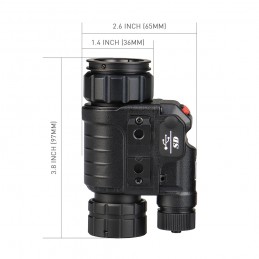 NVM-14 Visión nocturna digital de alta definición con luz infrarroja de 850nm