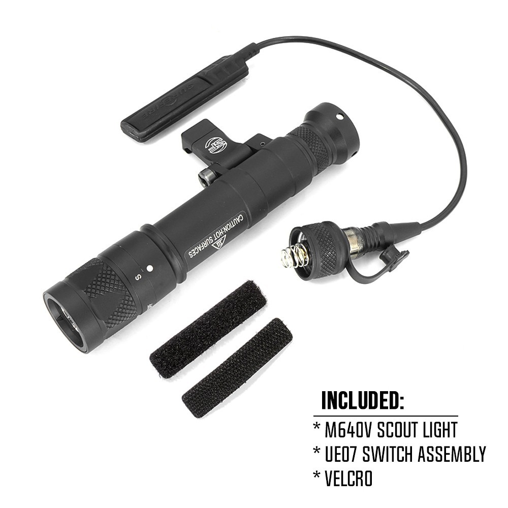 M640V Lampe pour arme à LED blanche avec stroboscope M640V Lampe pour arme à LED blanche avec stroboscope
