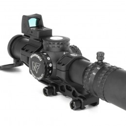 C1 Anel superior tático das 12 horas de 34mm para montagem C1 de tubo 34mm, adaptador R M R T1rds T2rds
