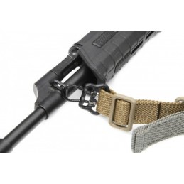 SPECPRECISION BFG ULoop 범용 와이어 루프 1" 폭,SPECPRECISION TACTICAL GEAR슬링 스위벨