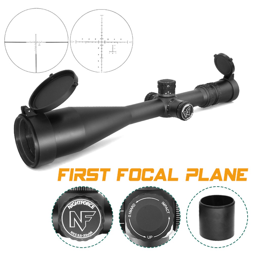 SPECPRECISION Tactical NF NXS FFP LPVO 5.5-22X56mm 30mm Tube RifleScope
