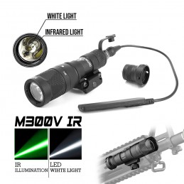 M640V ウェポンライトは Storbe 懐中電灯が付いている白色光を導きました|SPECPRECISION TACTICAL GEAR戦術的な懐中電灯
