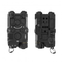 OGL Mira laser tática para airsoft, metal CNC com marcações originais OGL Mira laser tática para airsoft, metal CNC com marcações originais