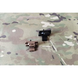 RMR 라이저 마운트, 슈퍼 프리시젼 스코프 마운트용, 검정색,SPECPRECISION도트 사이트 마운트 RMR 라이저 마운트, 슈퍼 프리시젼 스코프 마운트용, 검정색,SPECPRECISION도트 사이트 마운트
