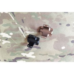 RMR 라이저 마운트, 슈퍼 프리시젼 스코프 마운트용, 검정색,SPECPRECISION도트 사이트 마운트 RMR 라이저 마운트, 슈퍼 프리시젼 스코프 마운트용, 검정색,SPECPRECISION도트 사이트 마운트