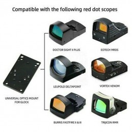Red dot Optics Mount Both Night Vision Compatible Optic IR Device