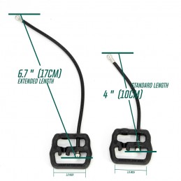 SPECPRECISION BFG ULoop 범용 와이어 루프 1" 폭,SPECPRECISION슬링 스위벨