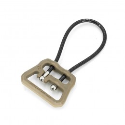 SPECPRECISION BFG ULoop 범용 와이어 루프 1.25" 와이드 블랙 및 탄 색상,SPECPRECISION슬링 스위벨 SPECPRECISION BFG ULoop 범용 와이어 루프 1.25" 와이드 블랙 및 탄 색상,SPECPRECISION슬링 스위벨