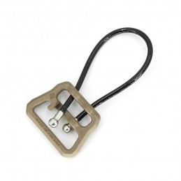 SPECPRECISION BFG ULoop 범용 와이어 루프 1.25" 와이드 블랙 및 탄 색상,SPECPRECISION슬링 스위벨 SPECPRECISION BFG ULoop 범용 와이어 루프 1.25" 와이드 블랙 및 탄 색상,SPECPRECISION슬링 스위벨