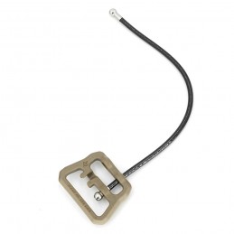 SPECPRECISION BFG ULoop 범용 와이어 루프 1.25" 와이드 블랙 및 탄 색상,SPECPRECISION슬링 스위벨 SPECPRECISION BFG ULoop 범용 와이어 루프 1.25" 와이드 블랙 및 탄 색상,SPECPRECISION슬링 스위벨