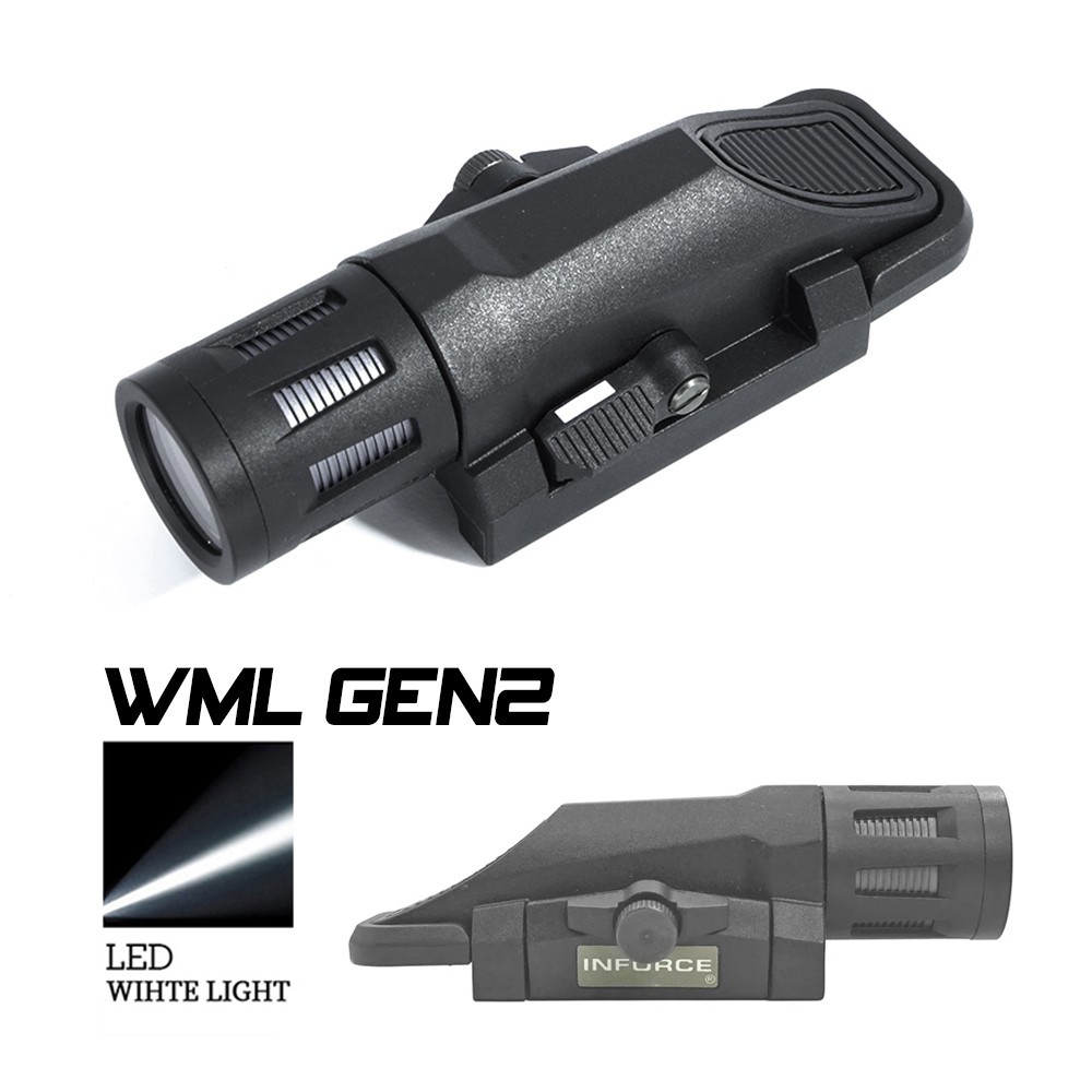 SOTAC Gear WML GEN2 ウェポンライト 400 ルーメン ホワイト LED ウェポンライト|SPECPRECISION戦術的な懐中電灯