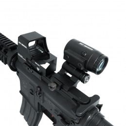 Holy Warrior SZ-1 Electric Red Dot SIght w/TX 3X Magnifier Scope Combo