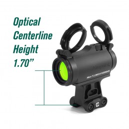 SPECPRECISION Badger Condition T1 T2 レッドドットサイト用マイクロ T2 マウント 1 個、中心線の高さ 1.70 インチ /1.93 インチ|SPECPRECISIONドットサイトマウント SPECPRECISION Badger Condition T1 T2 レッドドットサイト用マイクロ T2 マウント 1 個、中心線の高さ 1.70 インチ /1.93 インチ|SPECPRECISIONドットサイトマウント