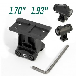 SPECPRECISION Porsuk Koşulu Bir Mikro T2 Dağı T1 T2 Red Dot Sight 1.70" /1.93" Merkez Yükseklik Dağı