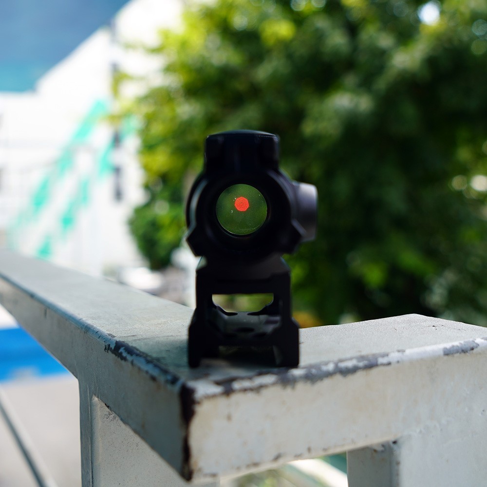 SPECPRECISION SIG ROMEO-MSR Kompaktes dichtes 2MOA-Reflexvisier, 1.41”-Absolute-Cowitness-Montage, Originalmarkierungen SPECPRECISION SIG ROMEO-MSR Kompaktes dichtes 2MOA-Reflexvisier, 1.41”-Absolute-Cowitness-Montage, Originalmarkierungen