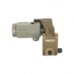 G33 3X Magnificateur avec montage Omni FTC QD, ensemble FDE, réplique parfaite