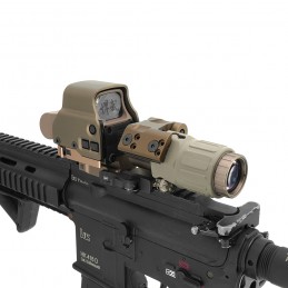 Holy Warrior S1 EXPS3&G33 3X Magnifier&Omni FTC Mount&EXPS3 Fast Riser 高さ 2.26 インチ FDE コンボ|SPECPRECISION TACTICAL GEARコンボ
