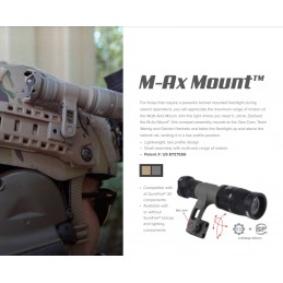SPECPRECISION S&S Precision Max Mount OPS-CORE Rail And and Galvion Helmets Rail Compatible with KIJI And SureFire SPECPRECISION S&S Precision Max Mount OPS-CORE Rail And and Galvion Helmets Rail Compatible with KIJI And SureFire