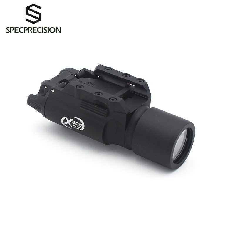 X300 Weapon Light with T-Slot Mounting Rail Black