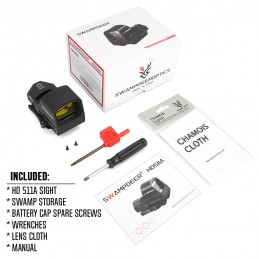 SWAMPDEER Optics HD 511A レッドドットサイト 2MOA & 35MOA ドットサイズ|SPECPRECISIONレッドドットサイト SWAMPDEER Optics HD 511A レッドドットサイト 2MOA & 35MOA ドットサイズ|SPECPRECISIONレッドドットサイト