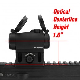 Tactical BCM Montura óptica de cotestigo inferior 1/3 para raíl Picatinny AR15
