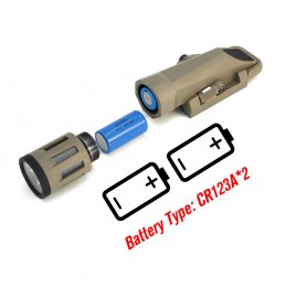 SOTAC WMLx Gen2 Lanterna tática para arma, luz branca 800 lúmens