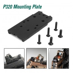 VFC P320 / M17 / M18 Red Dot Mounting Plate for Airsoft Pistols VFC P320 / M17 / M18 Red Dot Mounting Plate for Airsoft Pistols