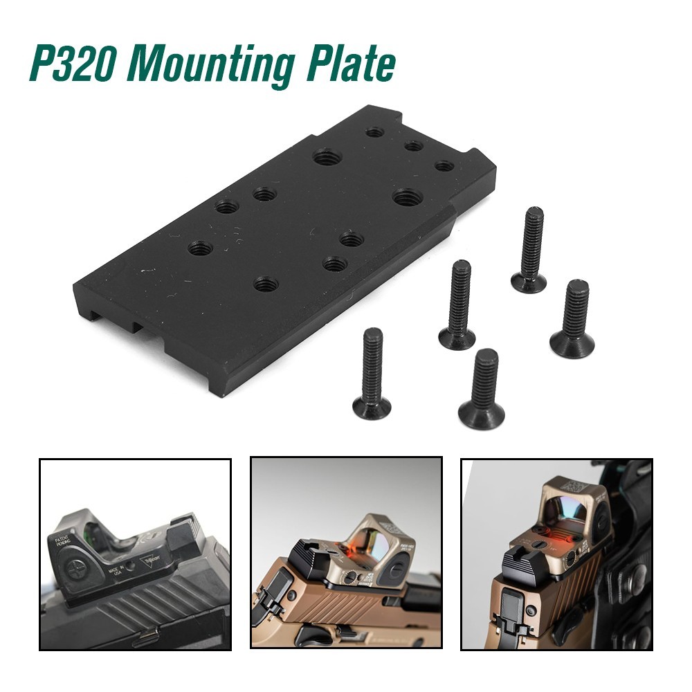 VFC P320 / M17 / M18 Rotpunktmontageplatte für Airsoftpistolen VFC P320 / M17 / M18 Rotpunktmontageplatte für Airsoftpistolen