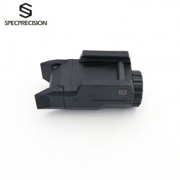 APL-G3 Ultra Minilinterna compacta para pistola de tamaño completo, fija/momentánea/estroboscópica, negra
