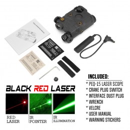 PEQ-15 Laser Sight|SPECPRECISION TACTICAL GEARレーザーサイト
