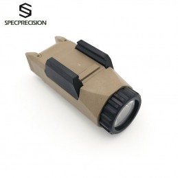 APL-G3 Ultra Weapon Light Mini Pistol Light Constant/Momentary/Strobe Compact Mounted for Full Size Pistol Dark Earth