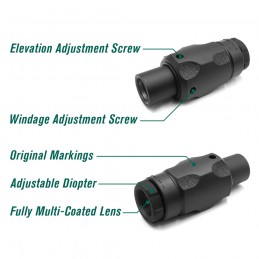 2023年新登場Specprecision 3XMAG-1オリジナルマーキング付き3X拡大鏡照準器|SPECPRECISION拡大鏡のスコープ