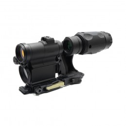 specprecision Compm5s Red Dot Sight With LRP Mount With FTC 3XMAG-1 2.26" Combo