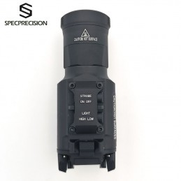 슈어파이어 XH35 전술 조명 듀얼 아웃풋 백색광 LED/스트로브, 검정색,SPECPRECISION TACTICAL GEAR전술 조명