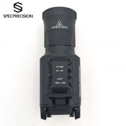 슈어파이어 XH35 전술 조명 듀얼 아웃풋 백색광 LED/스트로브, 검정색,SPECPRECISION전술 조명 슈어파이어 XH35 전술 조명 듀얼 아웃풋 백색광 LED/스트로브, 검정색,SPECPRECISION전술 조명