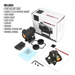 NEW 2023Ver.光学系 Crossfire Red Dot Sight Gen II-2 MOA Dot CF-RD2 下部 1/3 共証人マウント付き|SPECPRECISIONレッドドットサイト NEW 2023Ver.光学系 Crossfire Red Dot Sight Gen II-2 MOA Dot CF-RD2 下部 1/3 共証人マウント付き|SPECPRECISIONレッドドットサイト